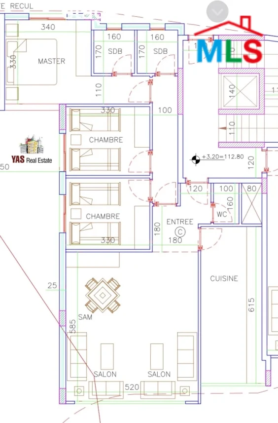 Koleiat 155m2 | Under Construction | High-End | Payment Facilities