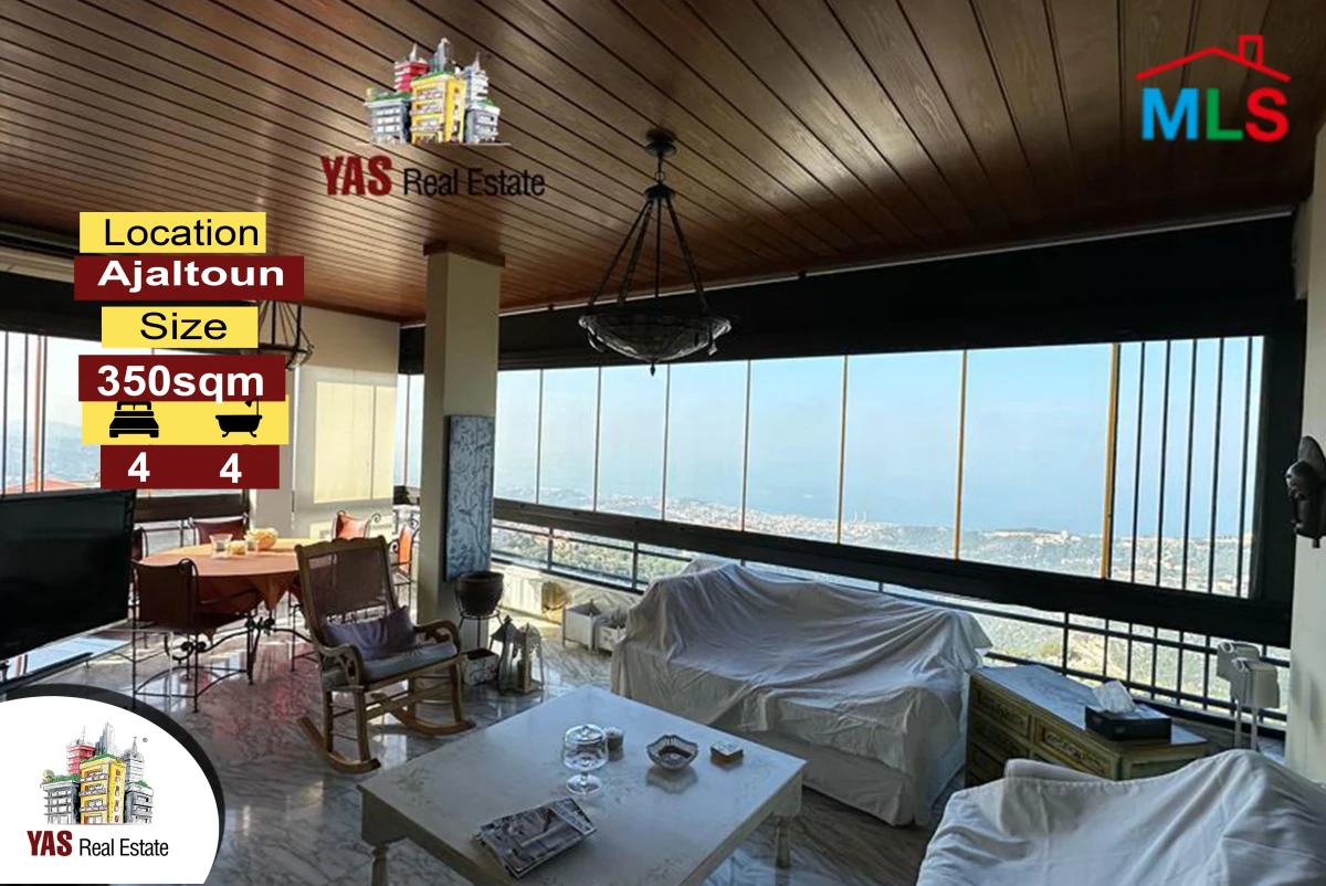 Ajaltoun 350m2 | Super Upgraded | Killer View | High-End | Ballouneh Borders