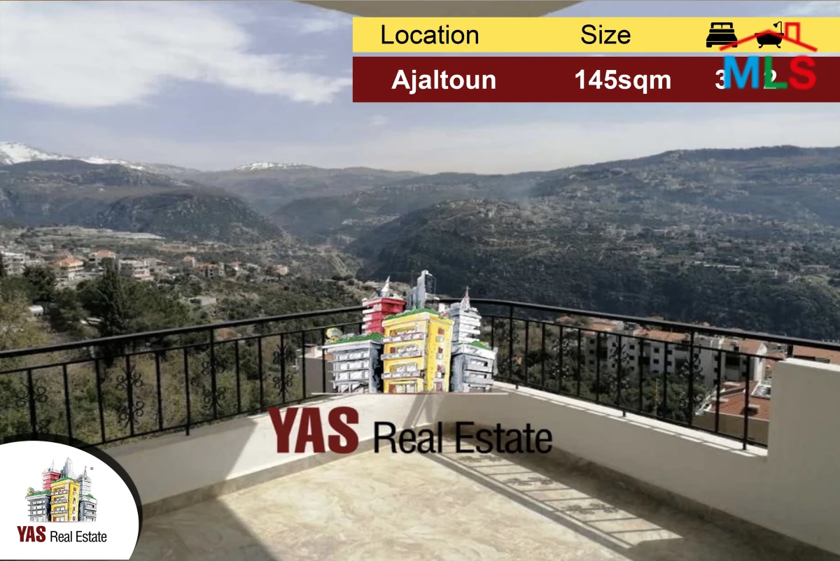 Ajaltoun 145m2 | Brand New | Luxurious | Panoramic View