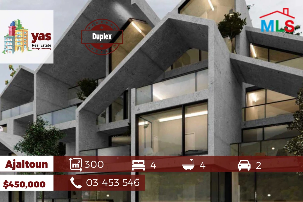 Ajaltoun 203 | Underconstruction | Duplex | Panoramic View | PYY |