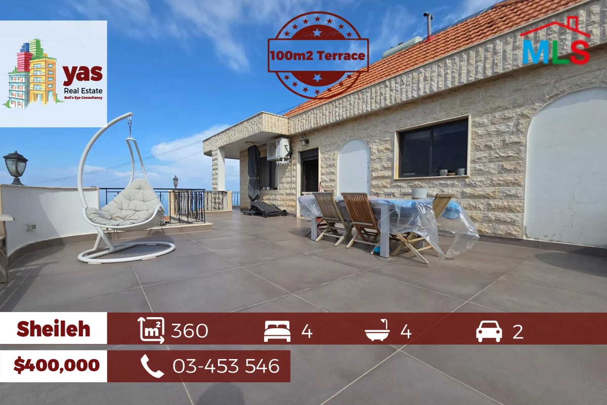 Sheileh 360m2 Duplex | 100m2 Terrace | Designer’s Signature |TYT|