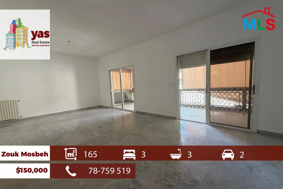 Zouk Mosbeh 165m2 | Well Maintained | Luxury | EL