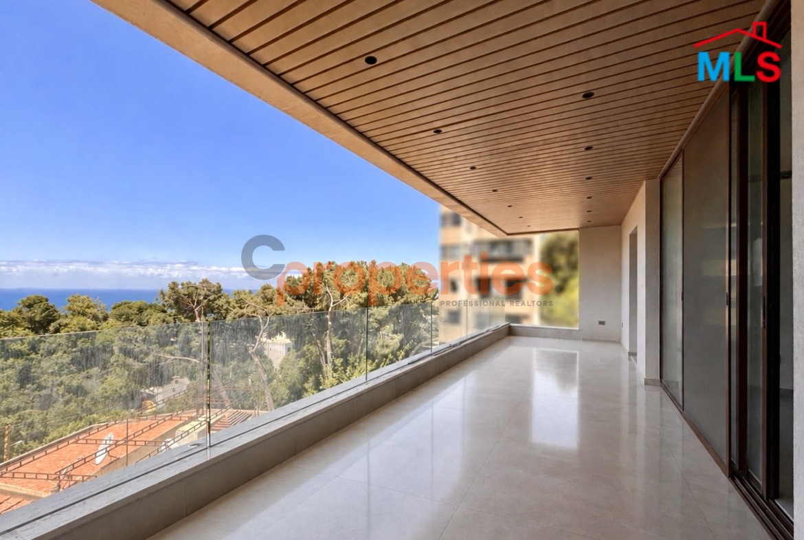 Apartment for rent in Bsalim with sea view - CPRA155