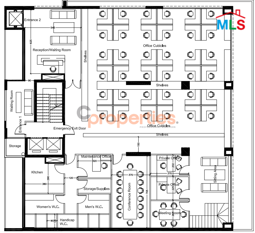 Showroom/Office For Rent In Furn El Chebbak - CPJA31