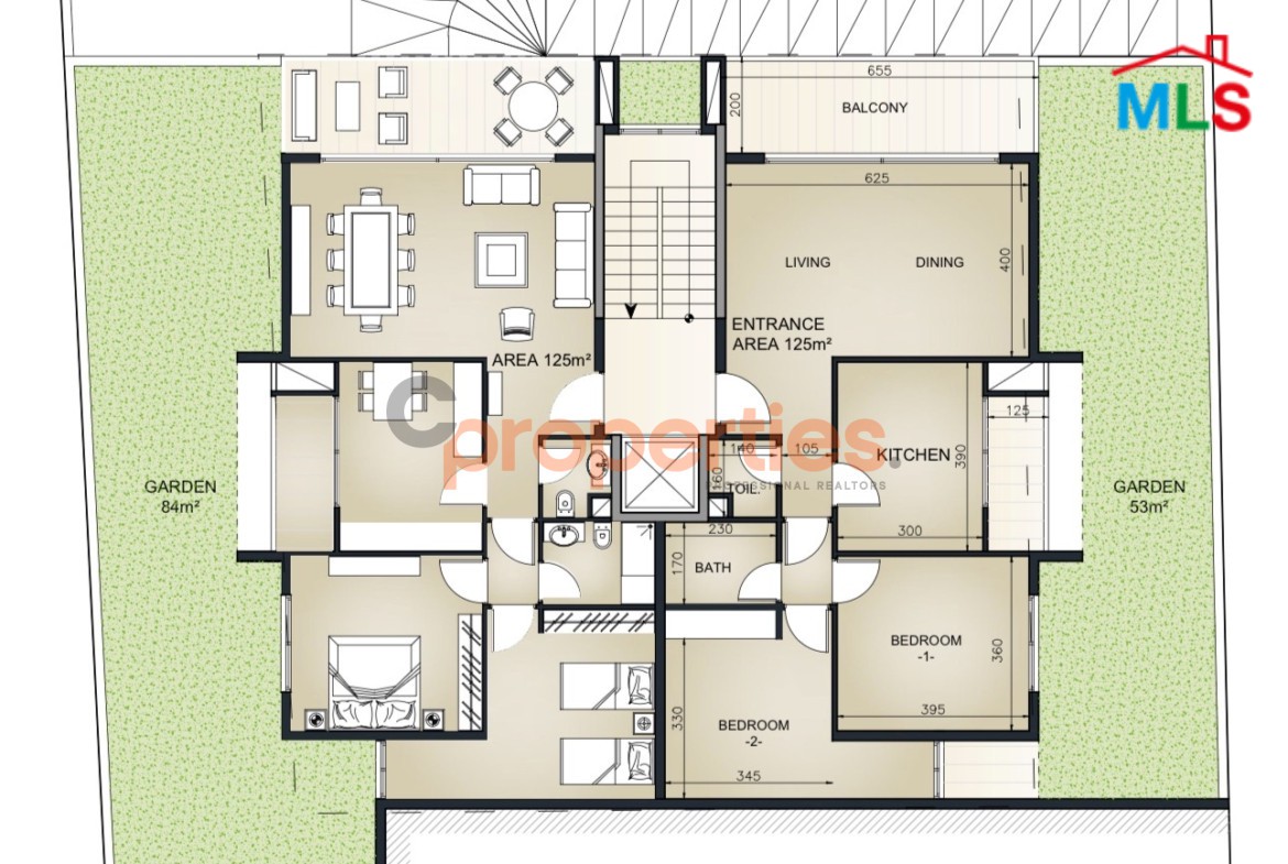 Apartment Under construction for Sale In Awkar – CPTA121