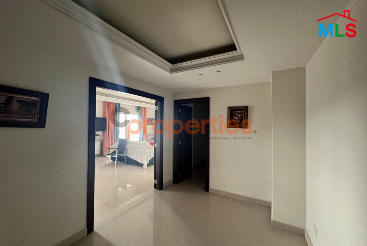 Spacious Apartment With Panoramic Sea View In Mar Roukoz Heights | CPCC127