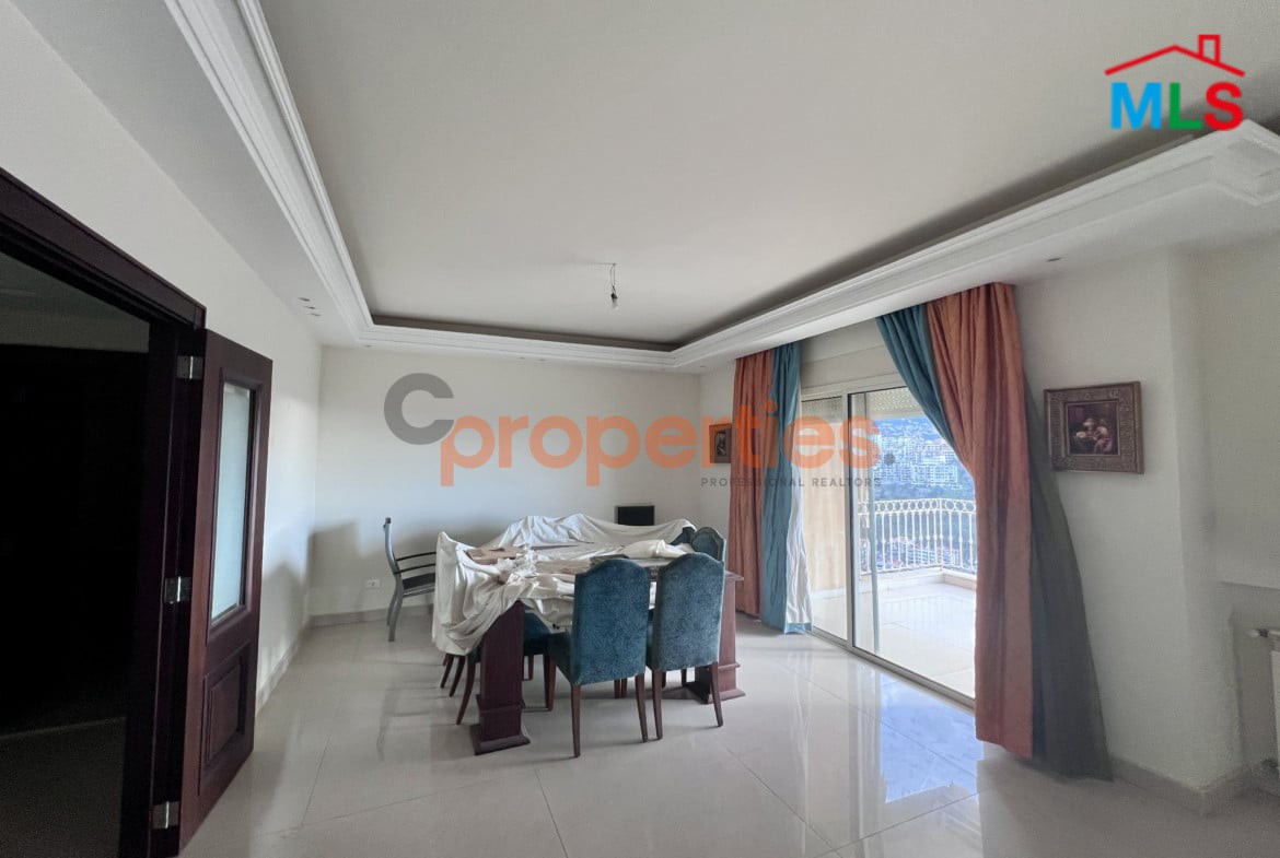 Spacious Apartment With Panoramic Sea View In Mar Roukoz Heights | CPCC127