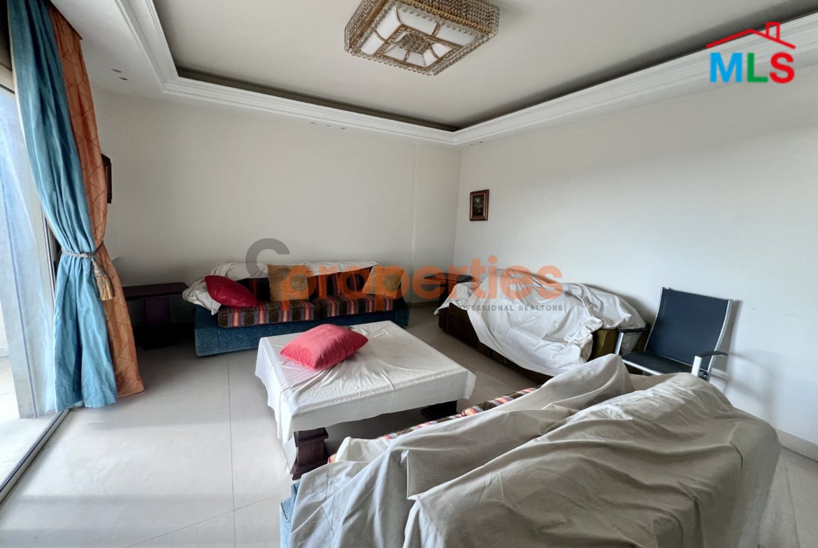 Spacious Apartment With Panoramic Sea View In Mar Roukoz Heights | CPCC127