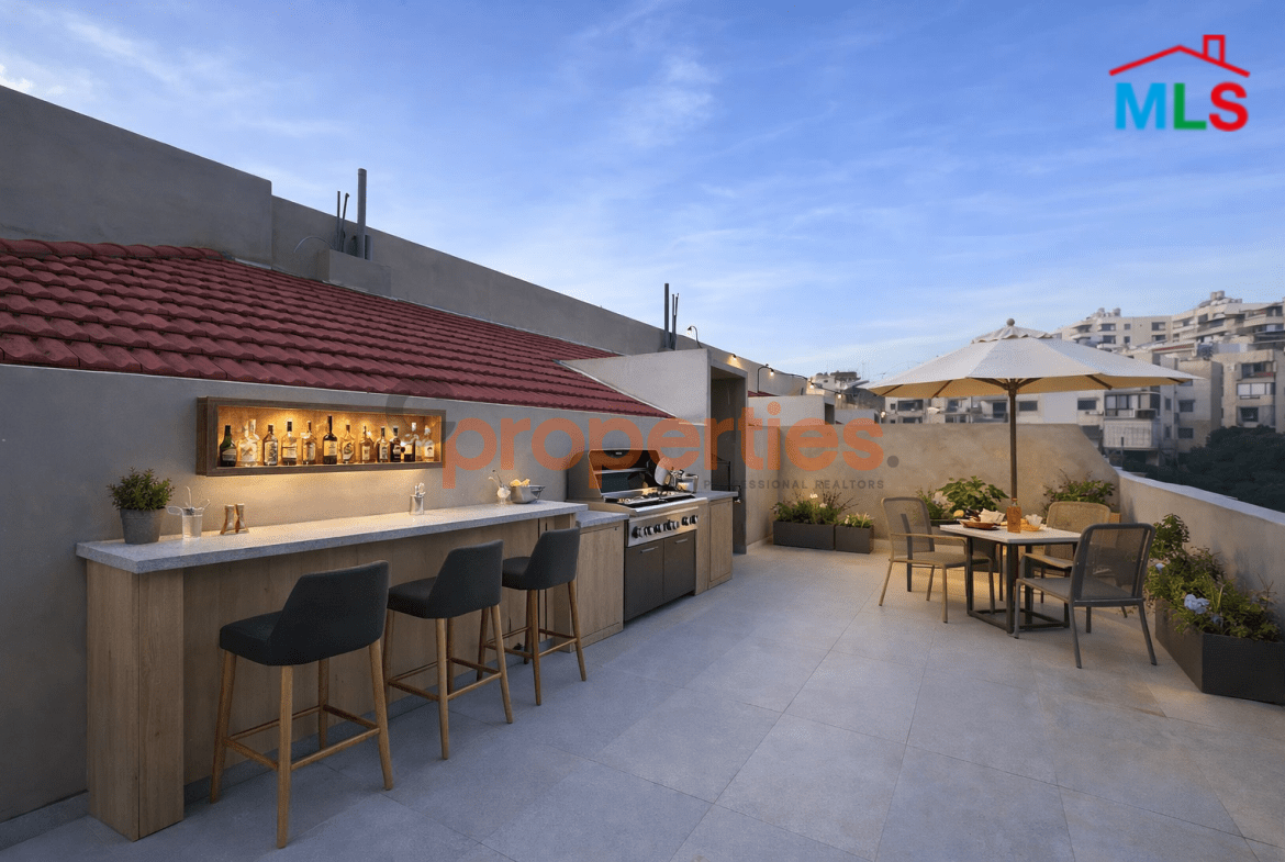 Modern Duplex with Terrace for Sale in Mar Roukoz | CPCC115