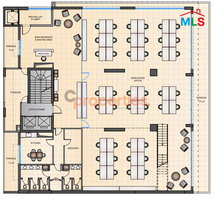 Showroom/Office For Sale In Furn El Chebbak – CPJA32