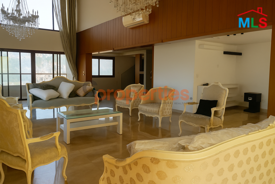 Luxury Duplex with Panoramic View in Louaize For Sale – CPFY170
