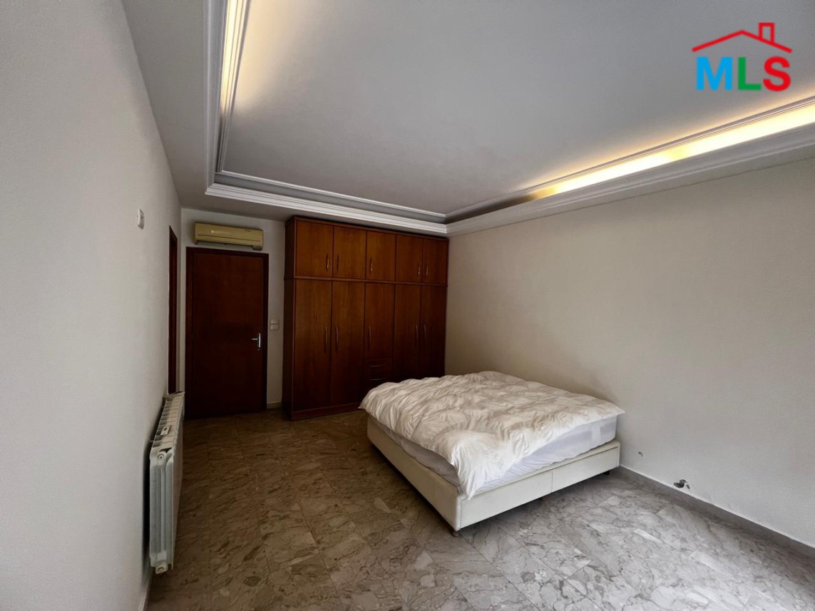 4-Bedroom Semi-Furnished Apartment with Terraces For Rent in Baabda