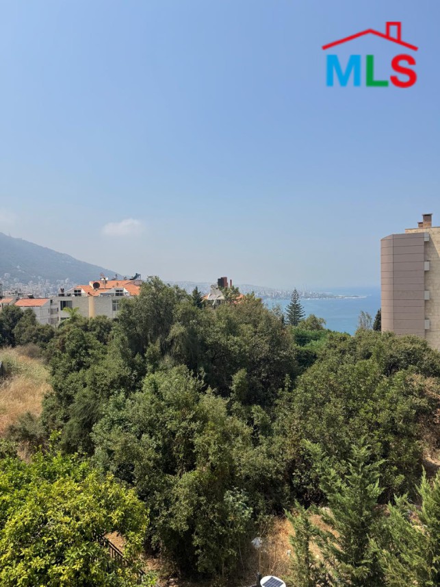 Beautiful Apartment With Garden For Rent in Kfarhbeib, Ghazir