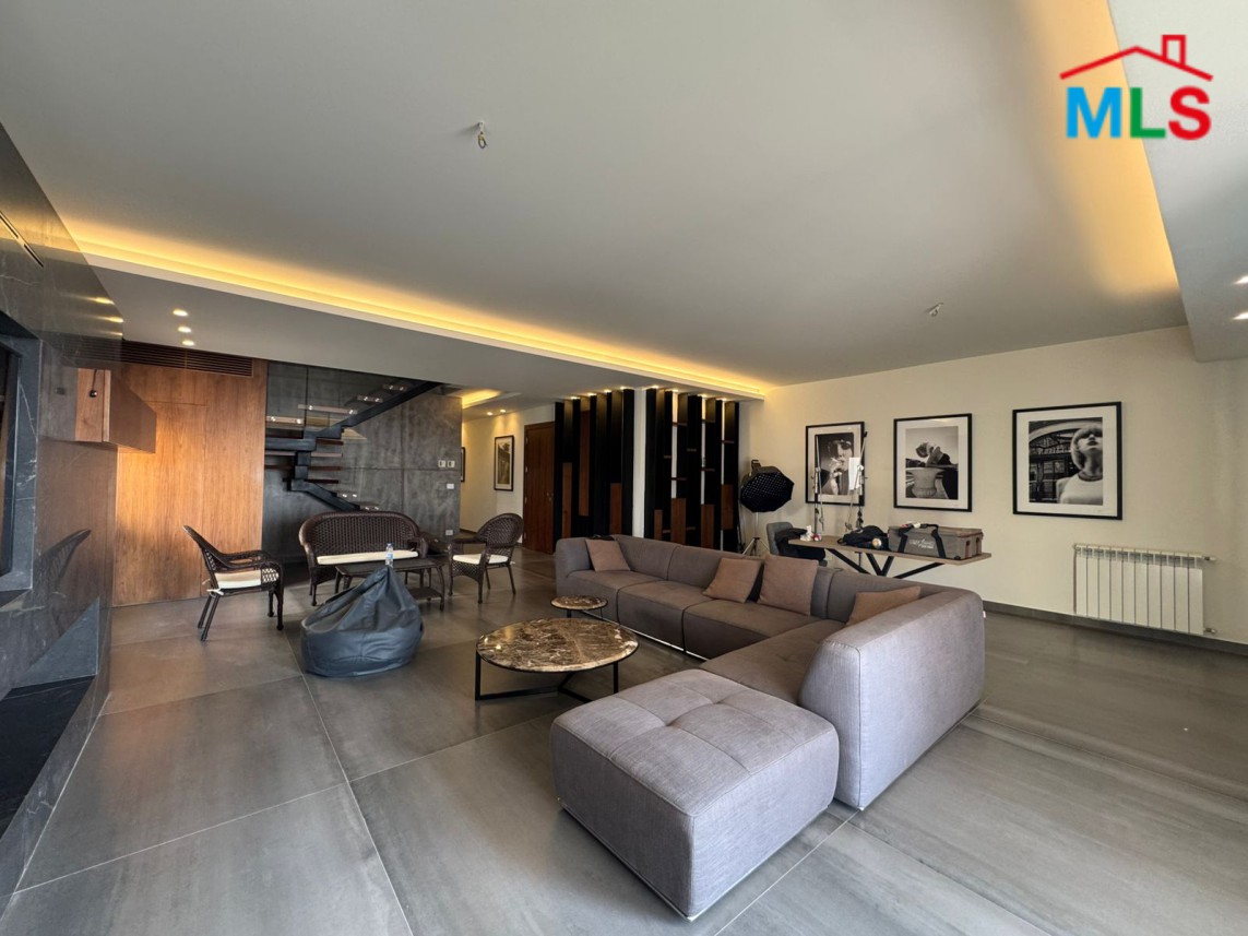 Fully Furnished Decorated Duplex For Sale in Mansourieh