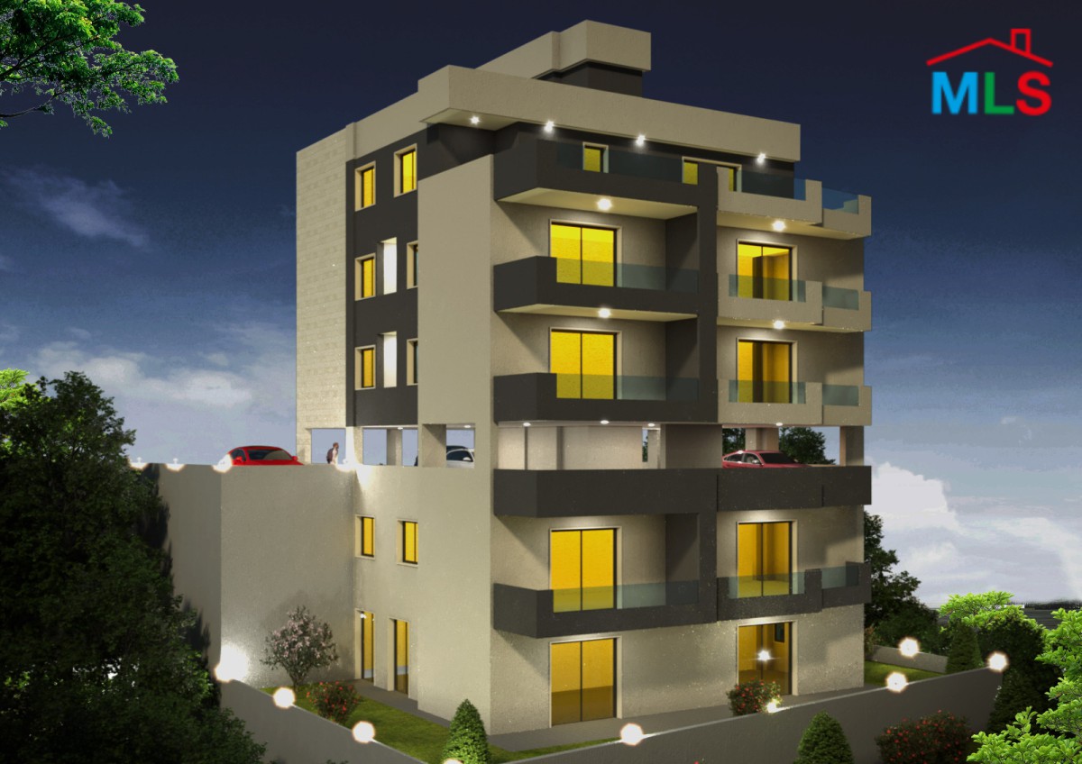 Under Construction Apartment With Terrace For Sale in Naccache