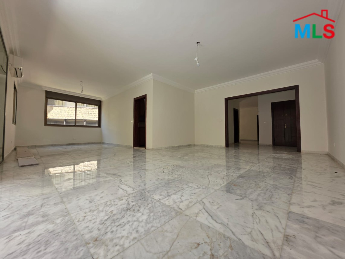 Spacious Apartment With Backyard Terrace For Sale in Hazmieh