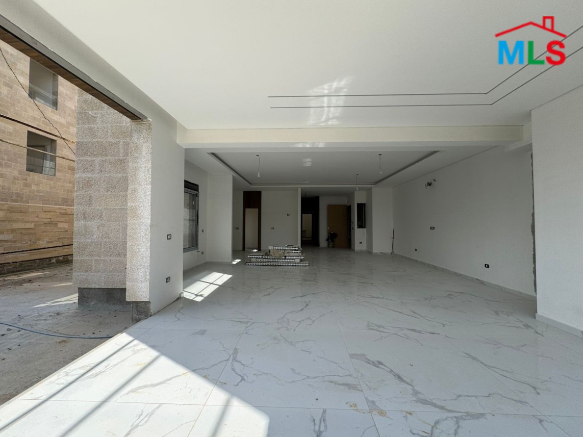 Spacious New Apartment With Terrace For Sale in Baabdat
