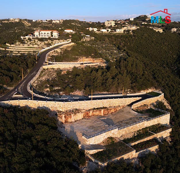 A 2000 SQM Land With A Beautiful Sea View For Sale in Smar Jbeil, Batroun