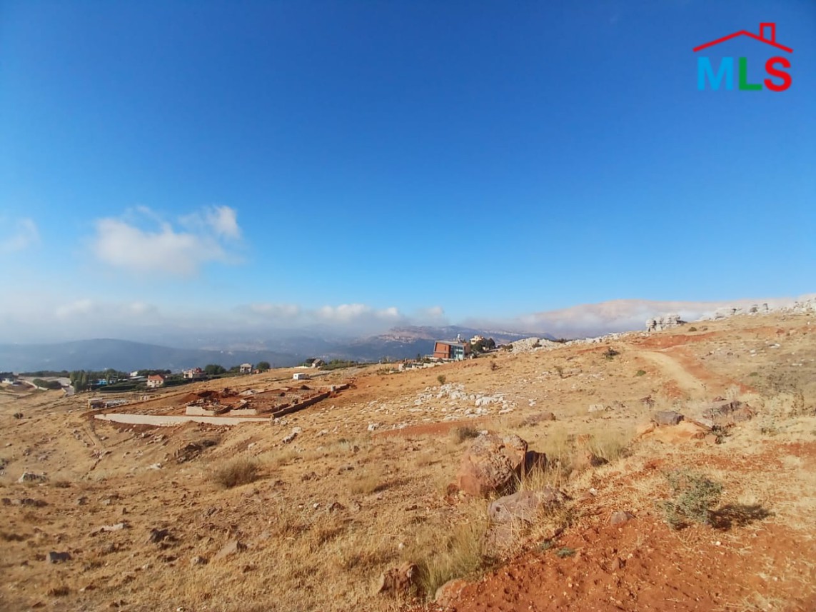 6,000 SQM Land With A Beautiful View For Sale in Zaarour