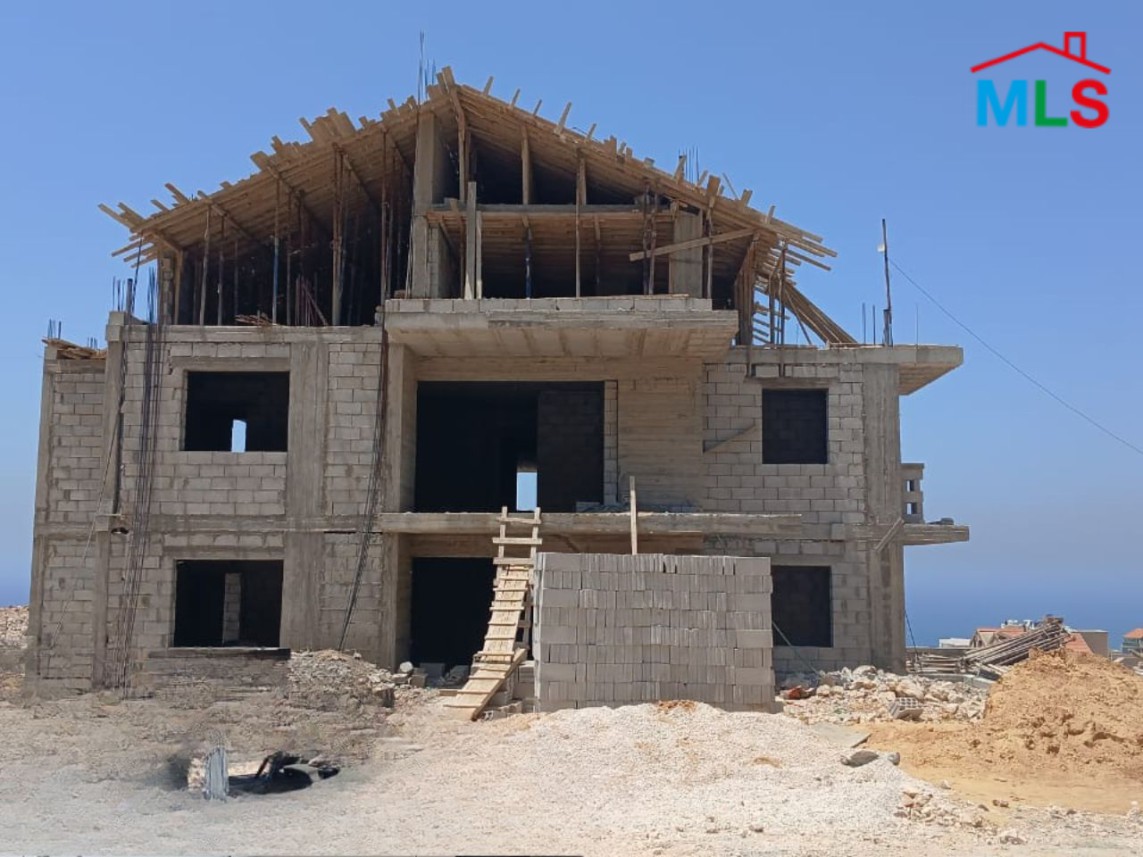 Under-Construction 3-Bedroom Apartment For Sale In Halat, Jbeil