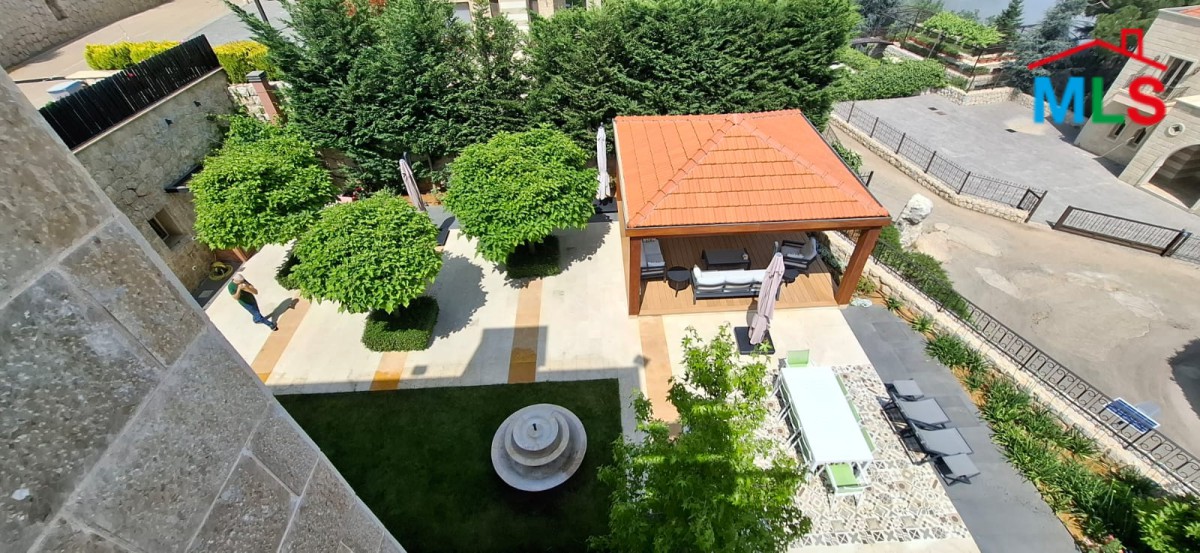 Fully Furnished Decorated Villa For Sale in Gated Community Bikfaya